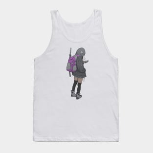 SCHOOL NINJA GIRL Tank Top